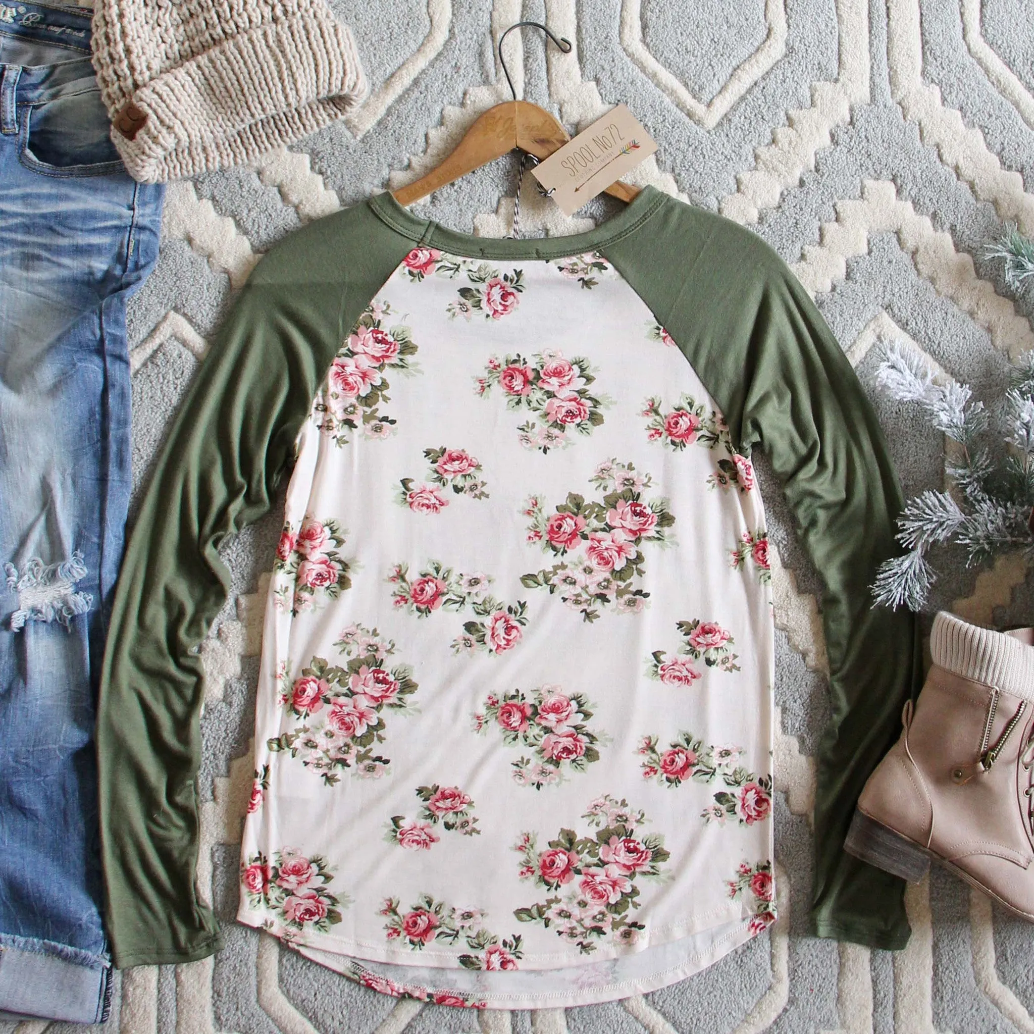 Spruce Rose Tee