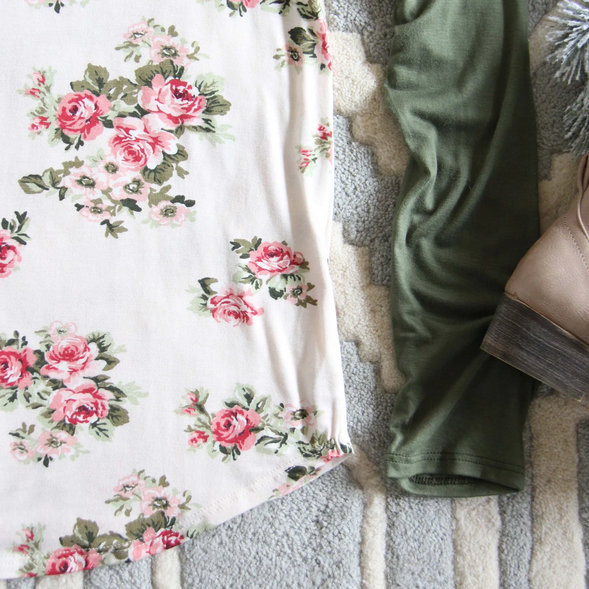 Spruce Rose Tee