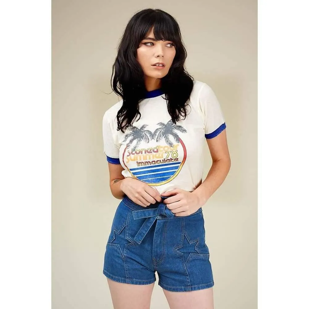 Stoned Immaculate Stoned Summer Tour Ringer Tee