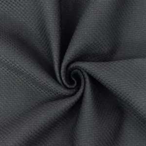 Tattoo Black-Cold Black Double Knit Jacketing Fabric
