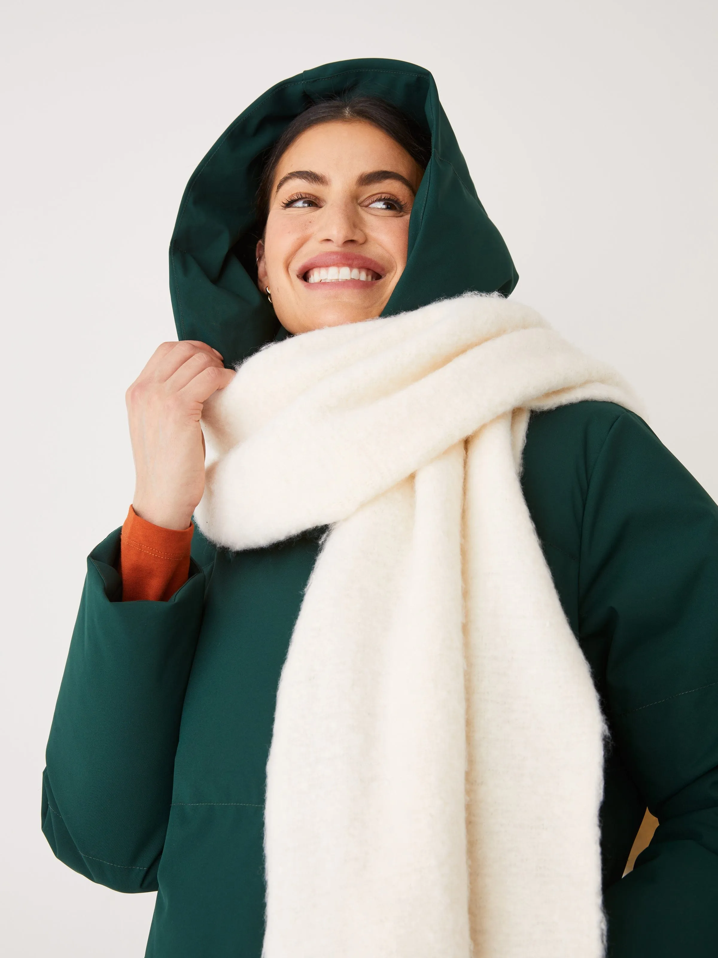 The Hygge Puffer Coat in Pine Grove