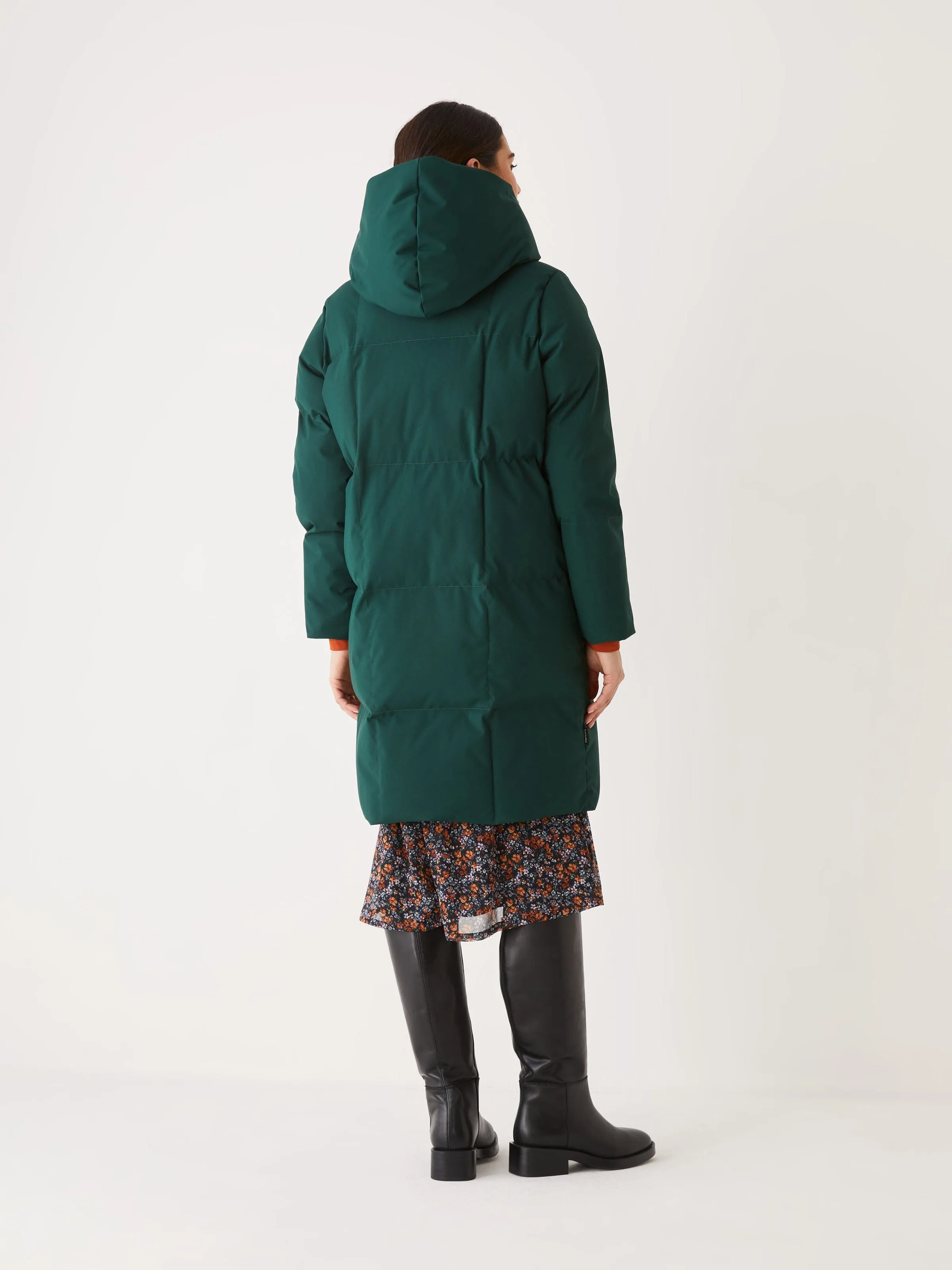 The Hygge Puffer Coat in Pine Grove