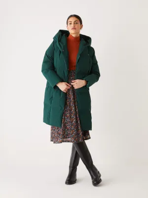 The Hygge Puffer Coat in Pine Grove