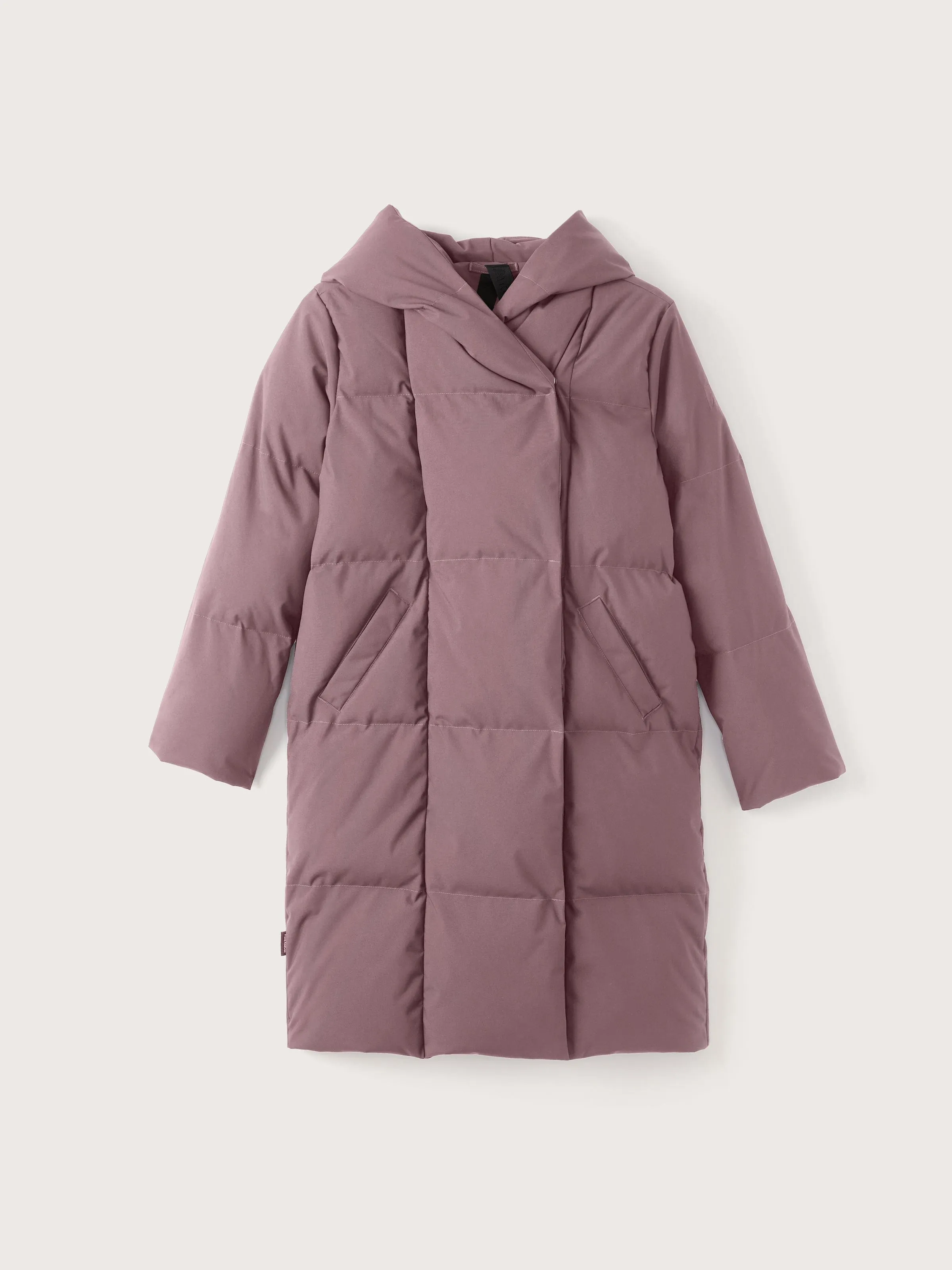 The Hygge Puffer Coat in Purple