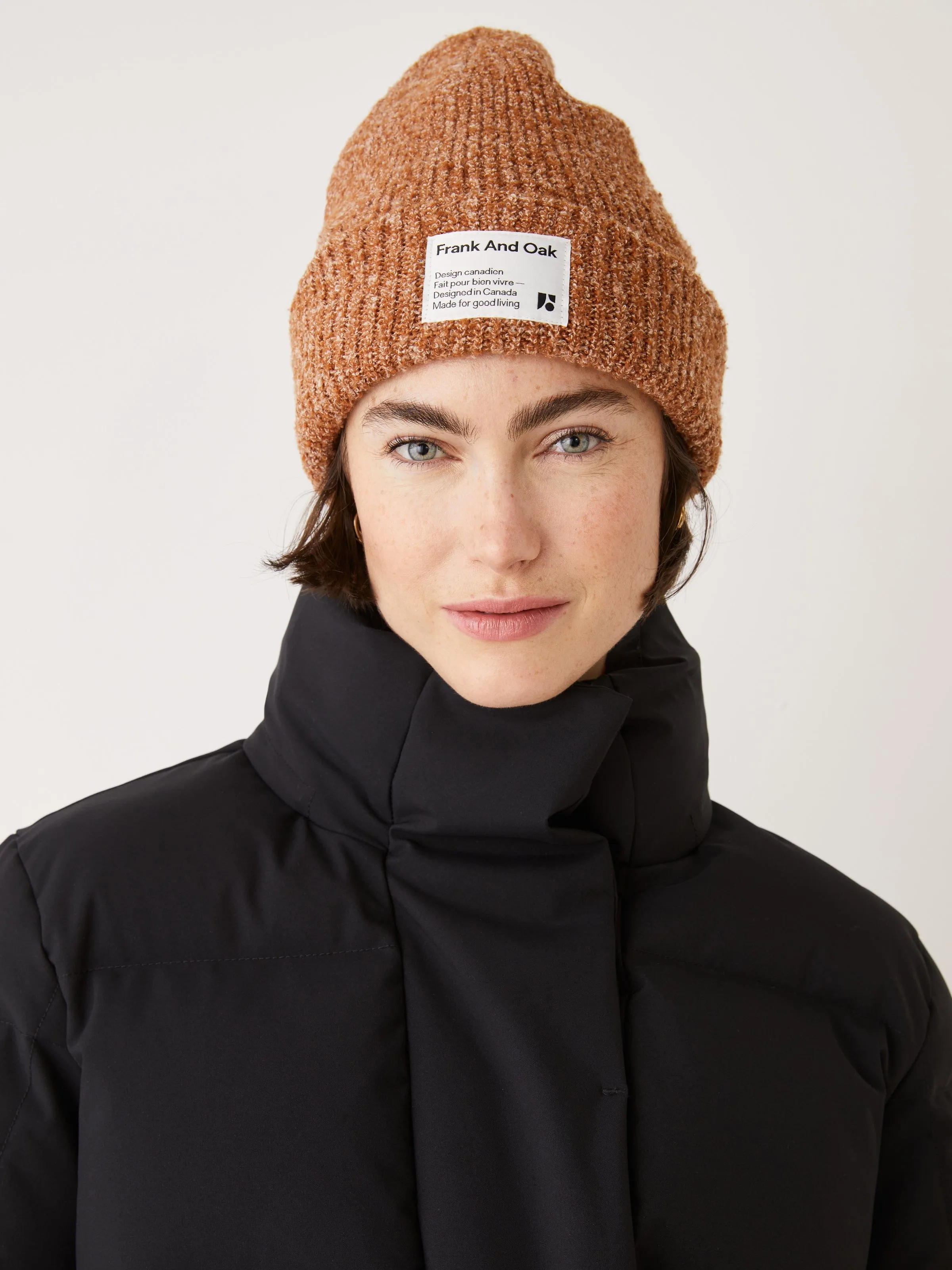 The Lykke Puffer Coat in Black