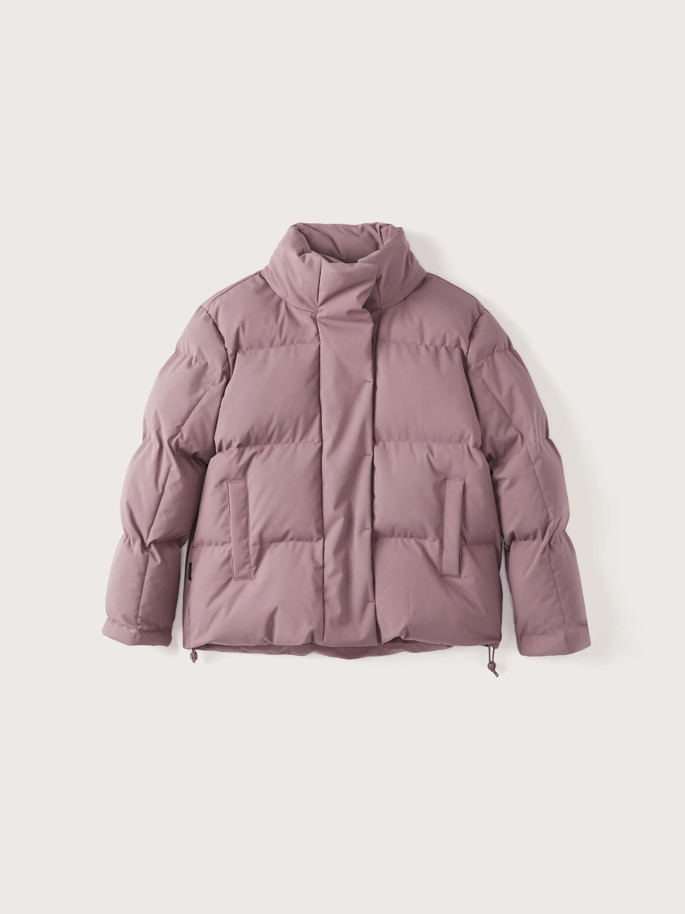 The Lykke Puffer Coat in Purple