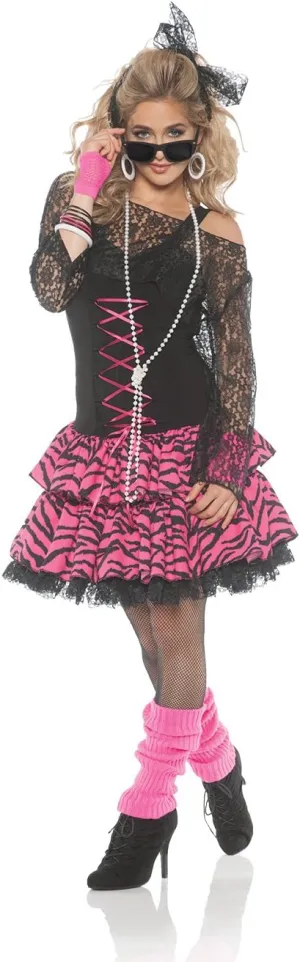 UNDERWRAPS Women's 80's Flashback Retro Pop Star Costume