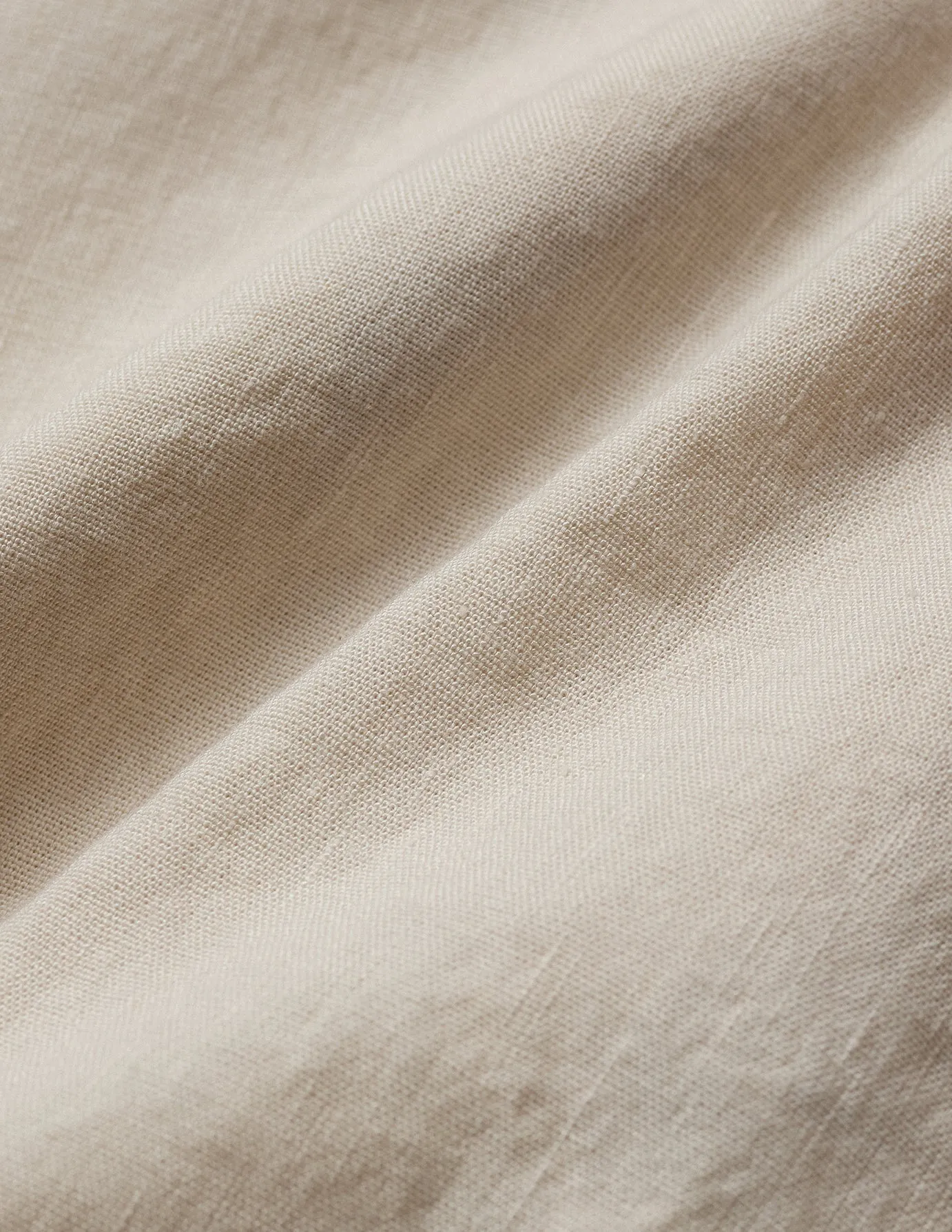 Women's Linen Shorts Relaxed Sandy Beige