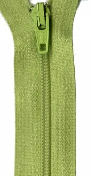 YKK 14" Zipper- Key Lime