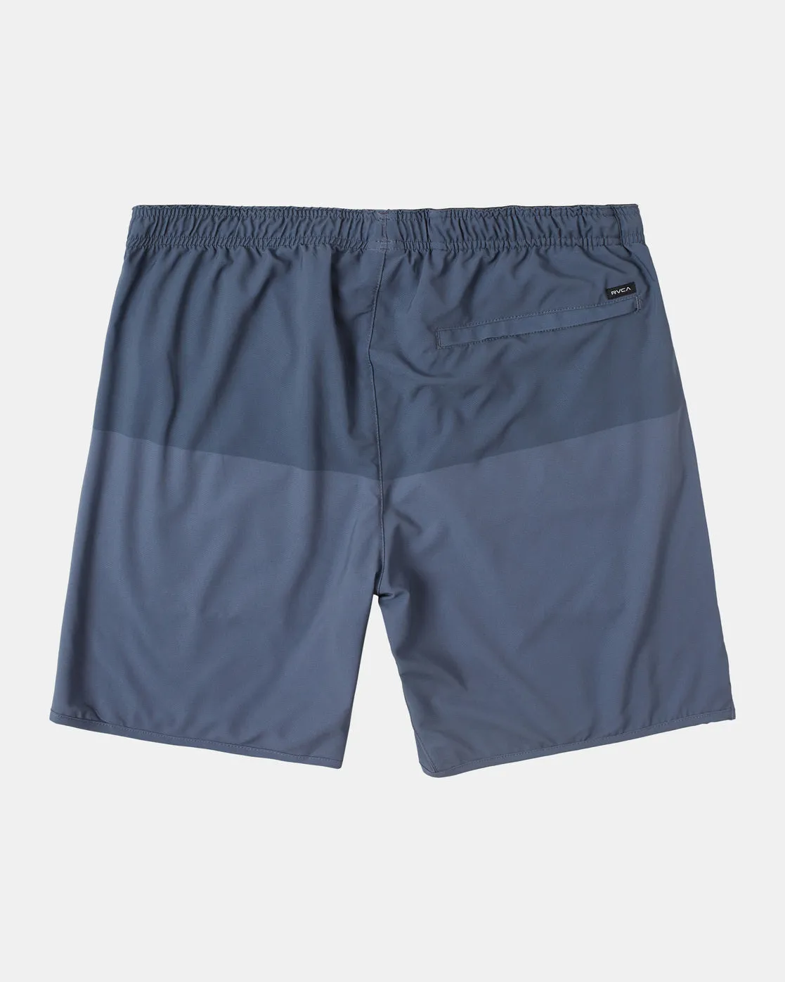 Yogger Stretch 17" Athletic Shorts - Vintage Blue Blocked